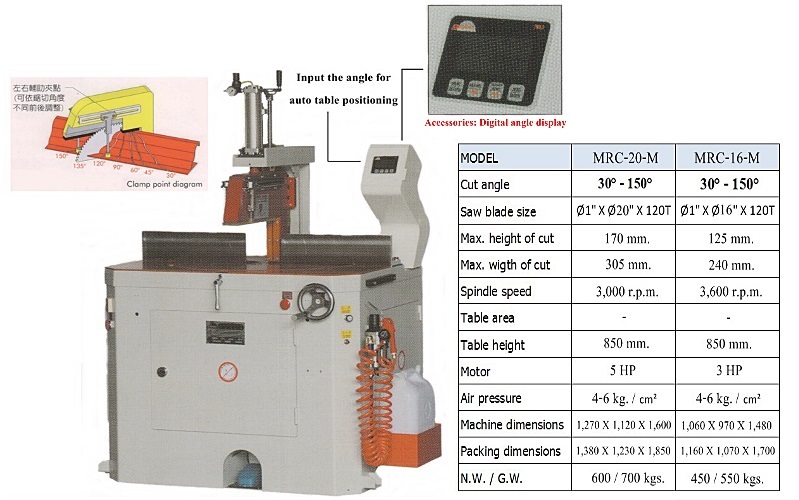 ROTARY TABLE ANGULAR CUTTING TABLE MACHINE