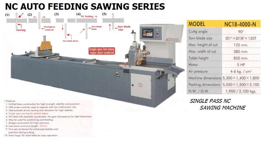 SPECIAL PURPOSE ALUMINIUM CUTTING MACHINE