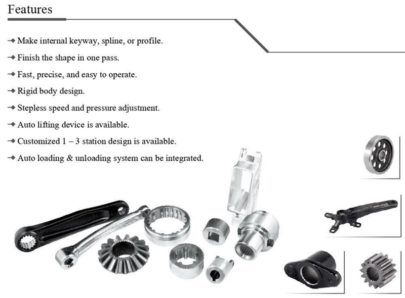 Broaching Machine เครื่องรูดเฟืองรูใน