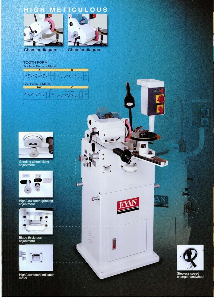 SAW BLADE SHARPENING MACHINE เครื่องลับคมใบเลื่อย