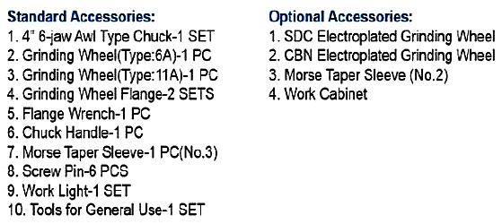 UNIVERSAL CUTTER GRINDER MACHINE เครื่องลับคมใบมีด