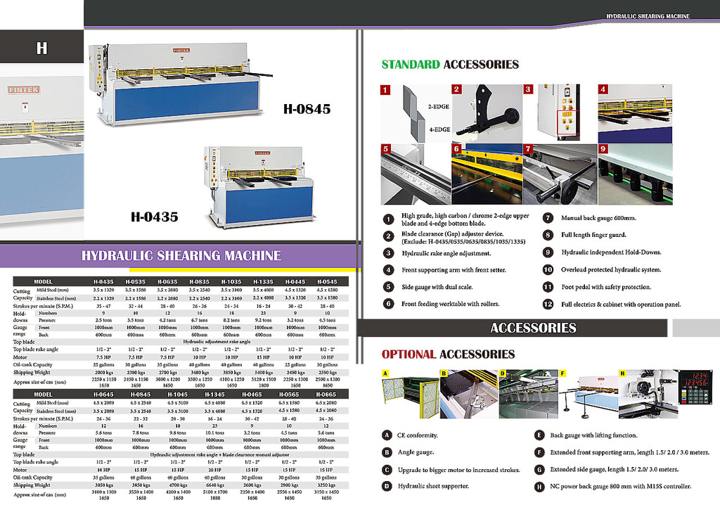 HYDRAULIC HEAVY DUTY SHEARING MACHINE