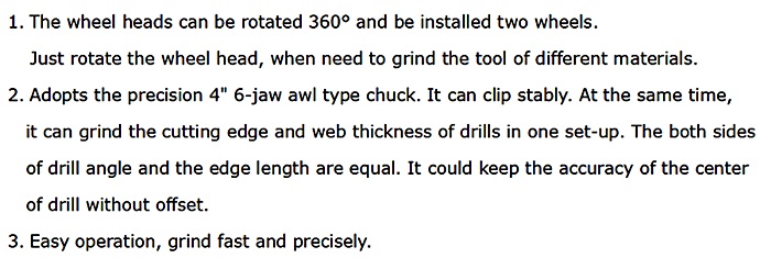 UNIVERSAL CUTTER GRINDER MACHINE เครื่องลับคมใบมีด