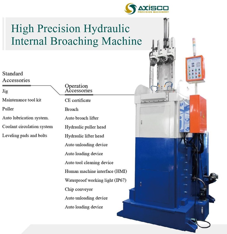 Broaching Machine เครื่องรูดเฟืองรูใน